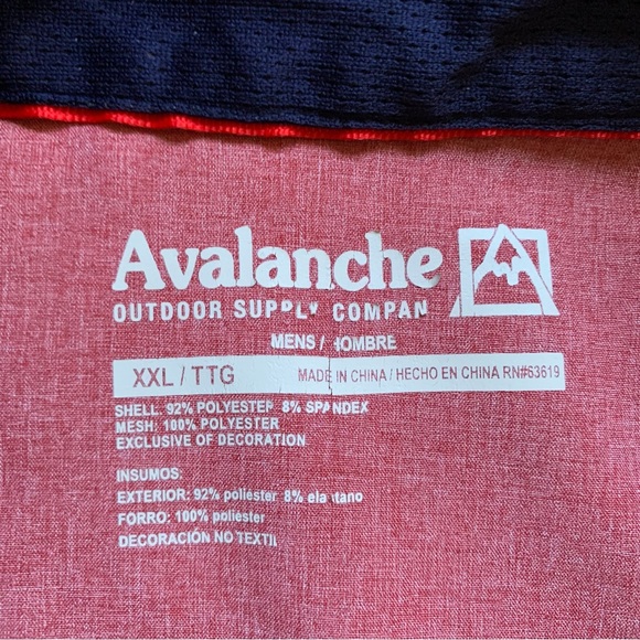 Avalanche Men's Performance Short Sleeve Button Down Woven Shirt XXL - Picture 3 of 6